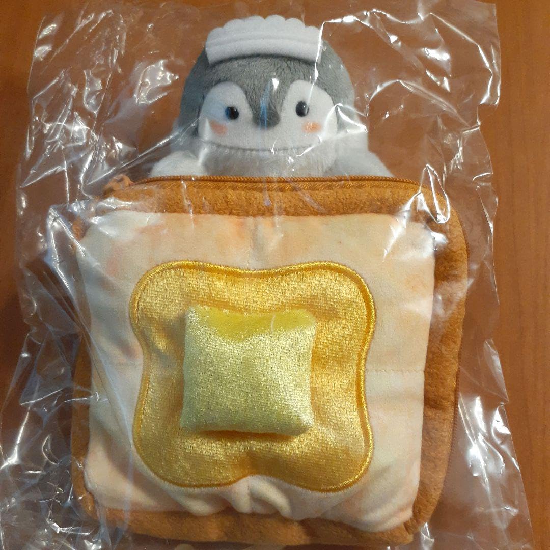 Amazon.co.jp: コウペンちゃん 喫茶よつば ぬいぐるみポーチ トースト