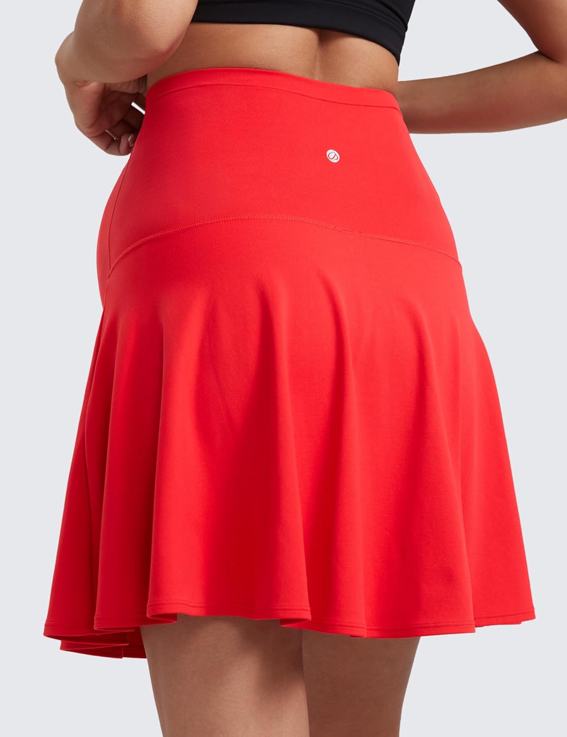 CRZ YOGA Butterluxe Maternity Flowy Tennis Skirts - High Waisted A Line Golf Athletic Casual Womens Pregnancy with Pockets - Image 2