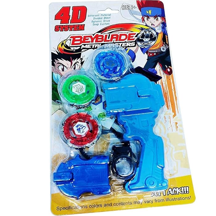 Buy DIVUE 4d System beyblades 3 in 1 beyblades Metal Fighter by Luipui