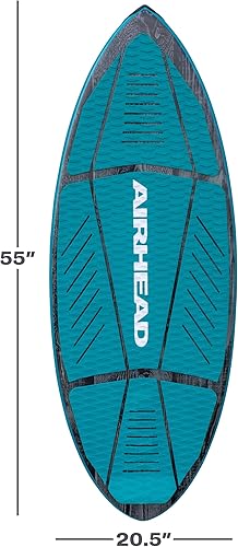 Miniatura 36 de Airhead Wakesurf Boards, EVA Traction Pads, Adjustable Foot Straps, Great for All Skill Levels, Multiple Sizes/Styles