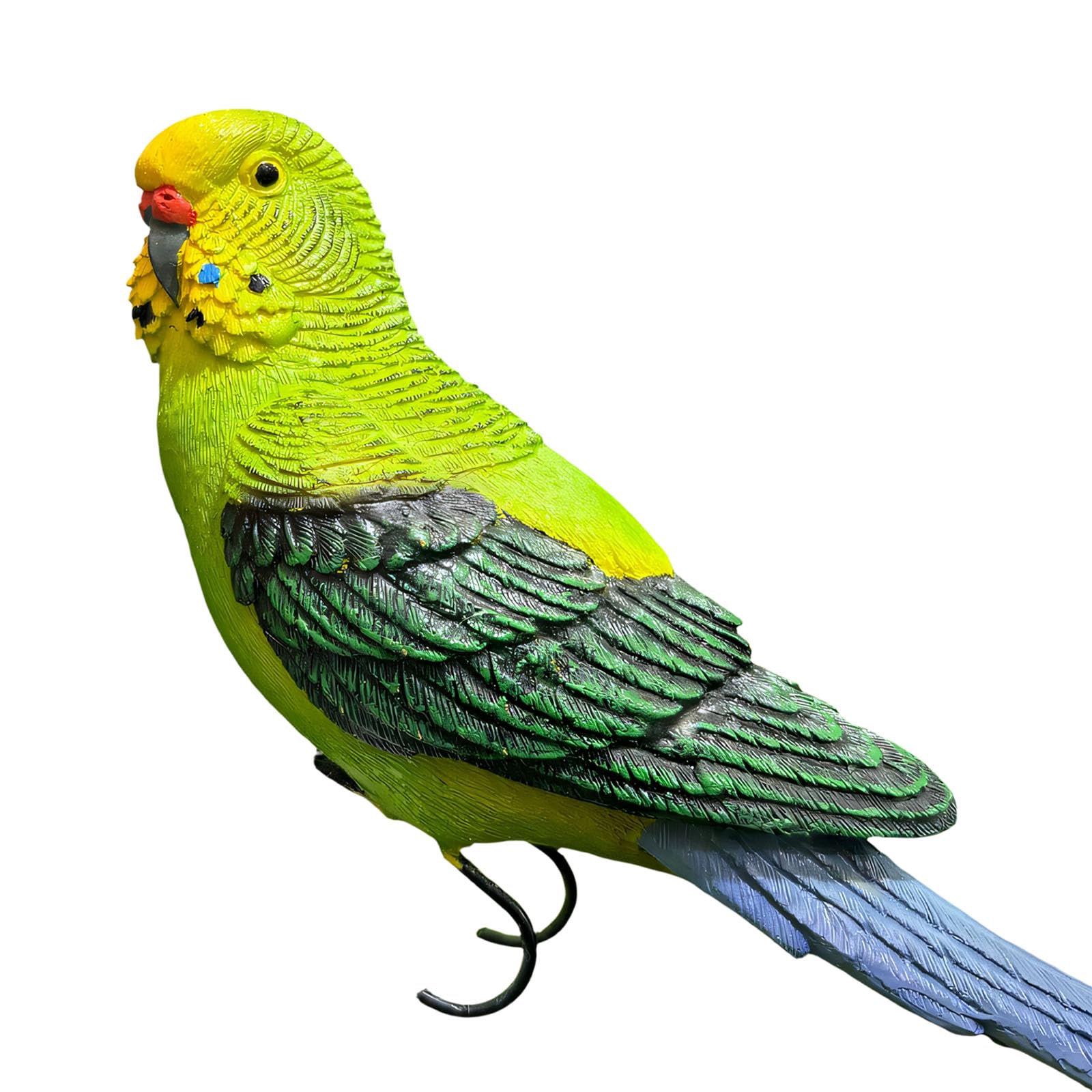 Tizuqe Parrots Garden Statue Flower Pots Hanger Ornament Resin Parrots Figurine Plant Pots Decorations for Yard Outside Garden Outdoor Plant Hangers Decors
