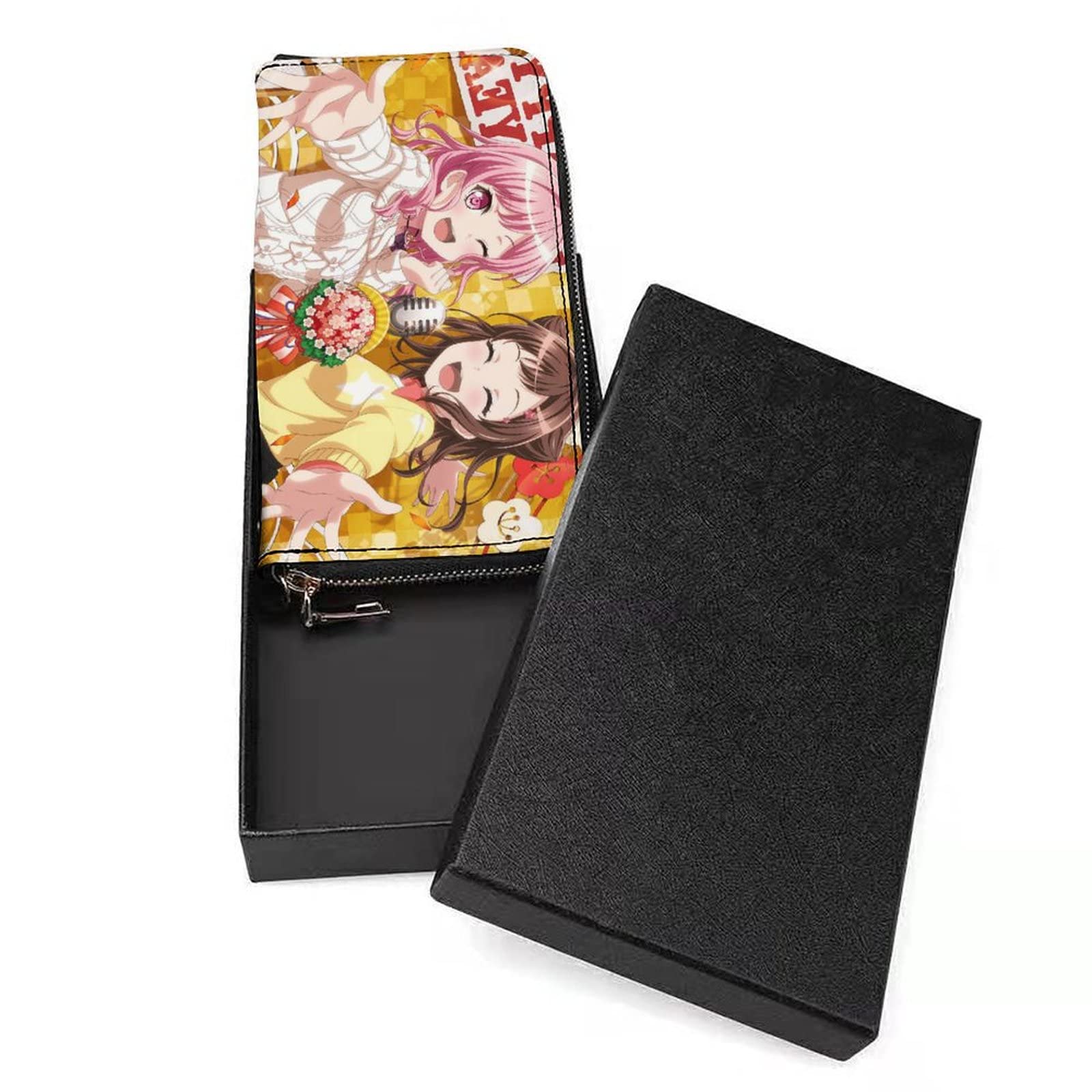 Amazon.co.jp: バンドリ 丸山 彩 戸山香澄 財布 メンズ 長財布 財布
