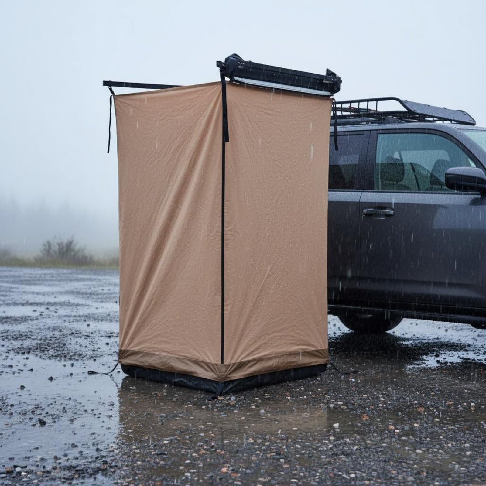Tenda Doccia da Esterno Richiudibile con Apertura Struttura Leggera da Trasportare Adatta a Campeggio Stabile Cambio Abiti in Spiaggia Viaggi Avventura Picnic