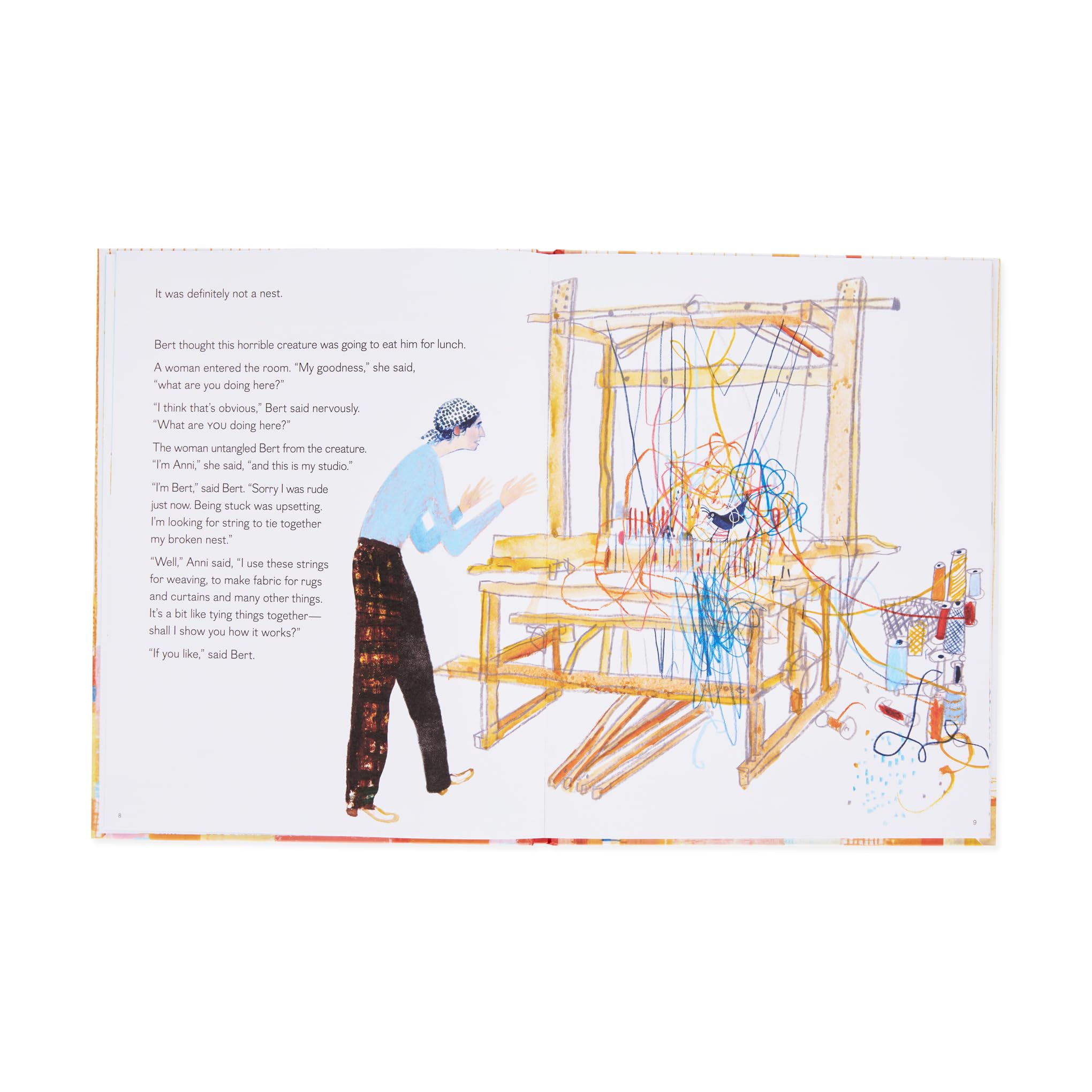 Anni and Bert: A Weaving Story
