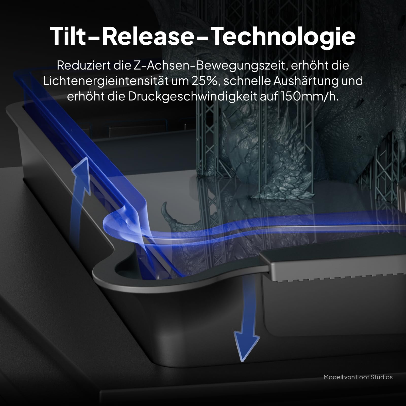 ELEGOO Saturn 4 Ultra 16K 10" Resin 3D Drucker, Hochauflösender und Intelligenter Harzdrucker mit Beheiztem Harztank, 150 mm/h Schneller Druck, Wi-Fi-Übertragung, 211,68 x 118,37 x 220 mm³ Druckgröße