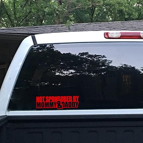 No mountainvalleyclimber patrocinado Sticker Pack divertido JDM DRIFT Lowered para Camión de coches calcomanía motocicleta vinilo Laptop, Rojo