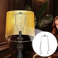 Vista 3 de Juego de soporte de arpa de pantalla de lámpara de 8 9 10 11 12 pulgadas, kit de arpa de lámpara ajustable ALUCSET, se adapta tanto a la varilla