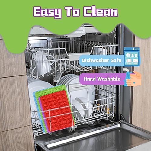 Miniatura 6 de Dos tamaños diferentes de moldes de gomitas de oso, juego de 4 moldes antiadherentes de silicona para chocolate con 2 cuentagotas