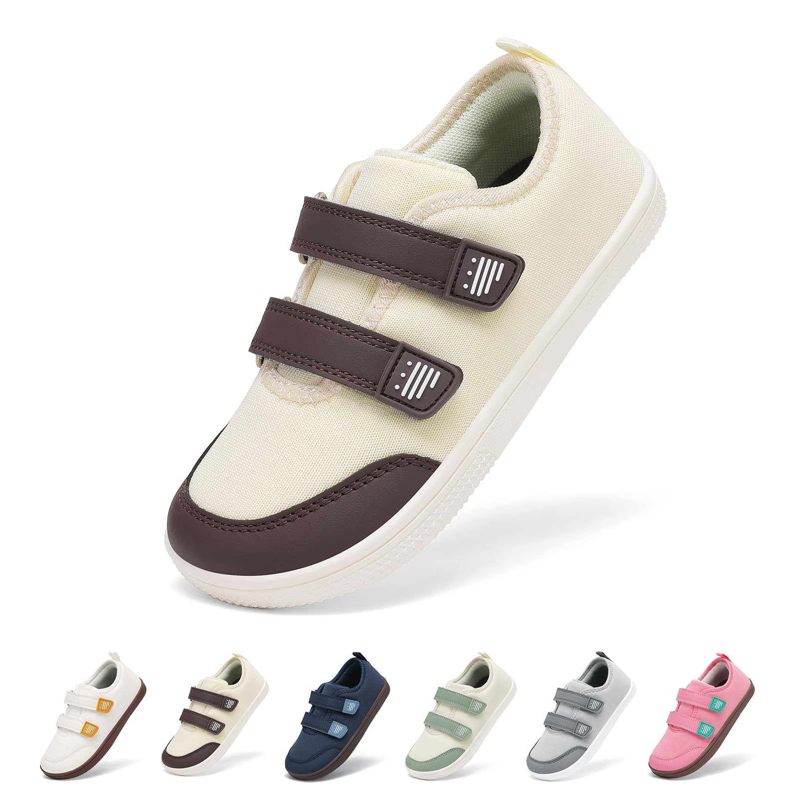 SAGUARO Barefoot Sneakers for Kids ā Minimalist Sneakers for Daily, School, Play and Sport,Gr.25-35