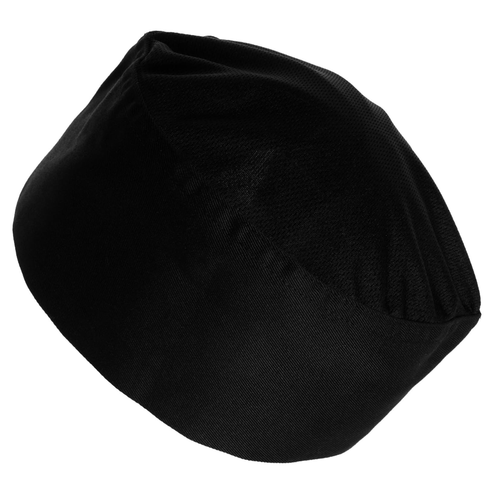 GALPADA Korean Japanese Chef Hat Breathable Elastic Restaurant Cooking Cap for Adults Comfortable Skin Friendly for Home Kitchen and Dining Room Black