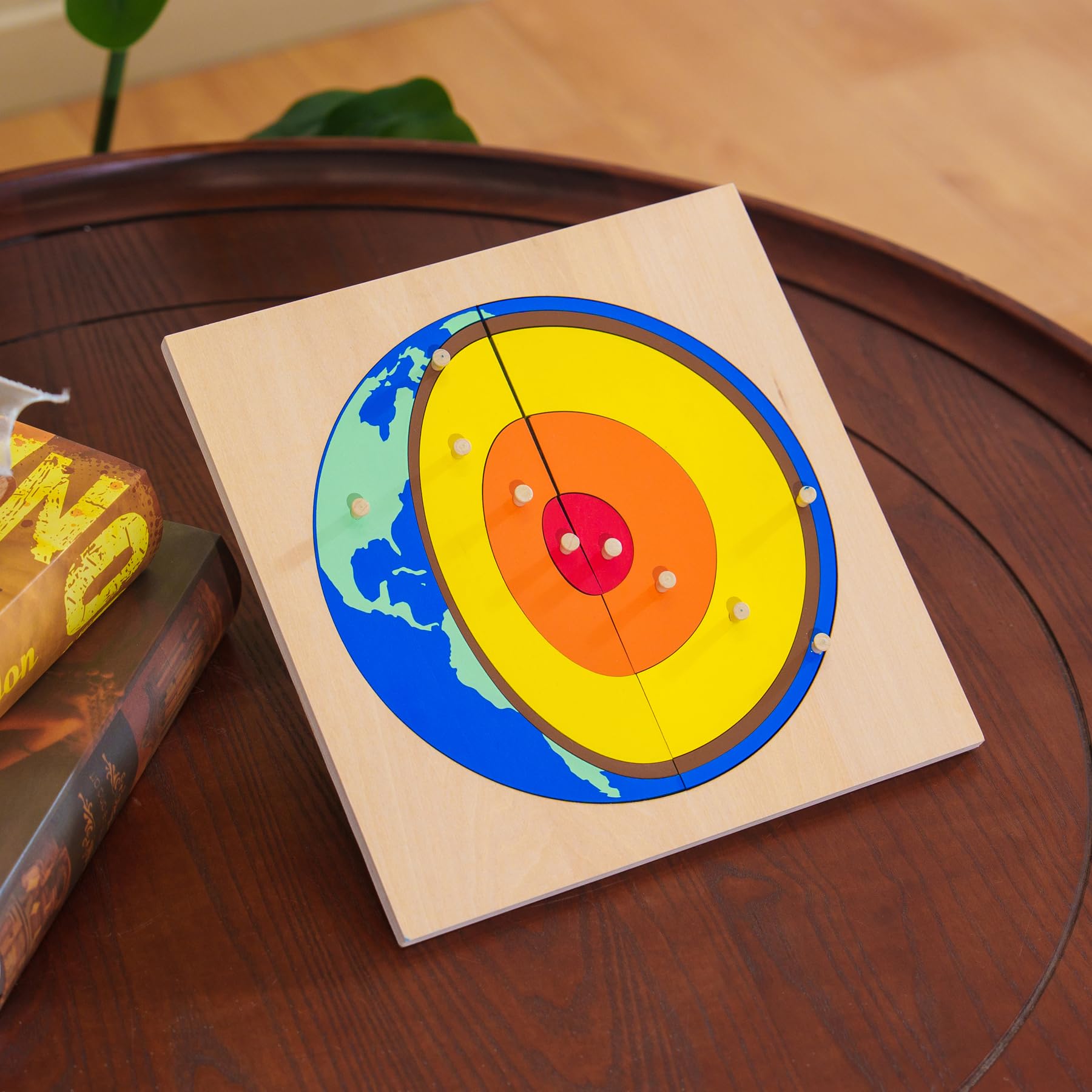 Materiales de geografía Montessori – Mapas del mundo, países continentes, juguetes educativos de madera para preescolar primaria, aula de educación en casa a partir de 3 años (rompecabezas Montessori