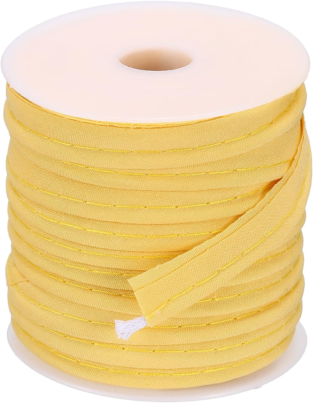 MECCANIXITY Piping Trim Bias Tape, 3/8 Inch 50 Yards Cotton Folding Binding Tape with Welting Cord, Decorative Sewing Trim for Home Decor Sewing DIY Crafting Clothing Fabric Edge, Red Violet