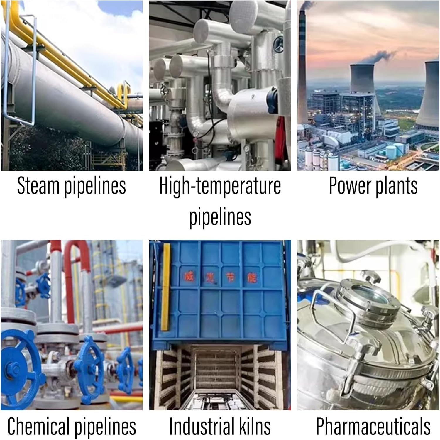 High-Temperature Resistant Rock Wool Pipe Insulation Wrap for Steam Pipes - 1-1/16" x 2" x 3.3ft - Ideal for Winter Outdoor Use, Energy Efficient, Durable Heat Protection