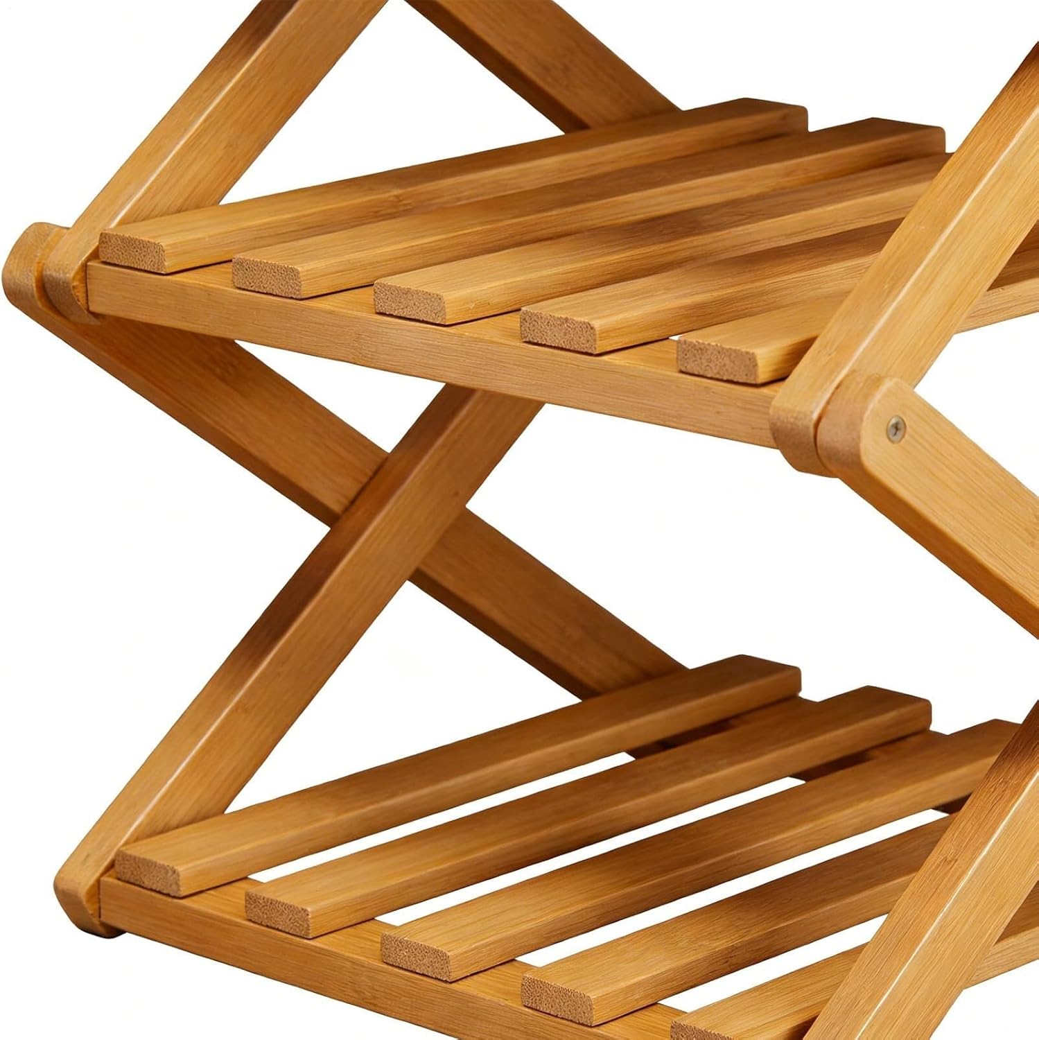 Multi-Tier Foldable Shoe Rack — Space-Saving Storage. Suitable for Bedrooms, Hallways, Garages, Bathrooms, Living Rooms, Apartments, and Student Dormitories.