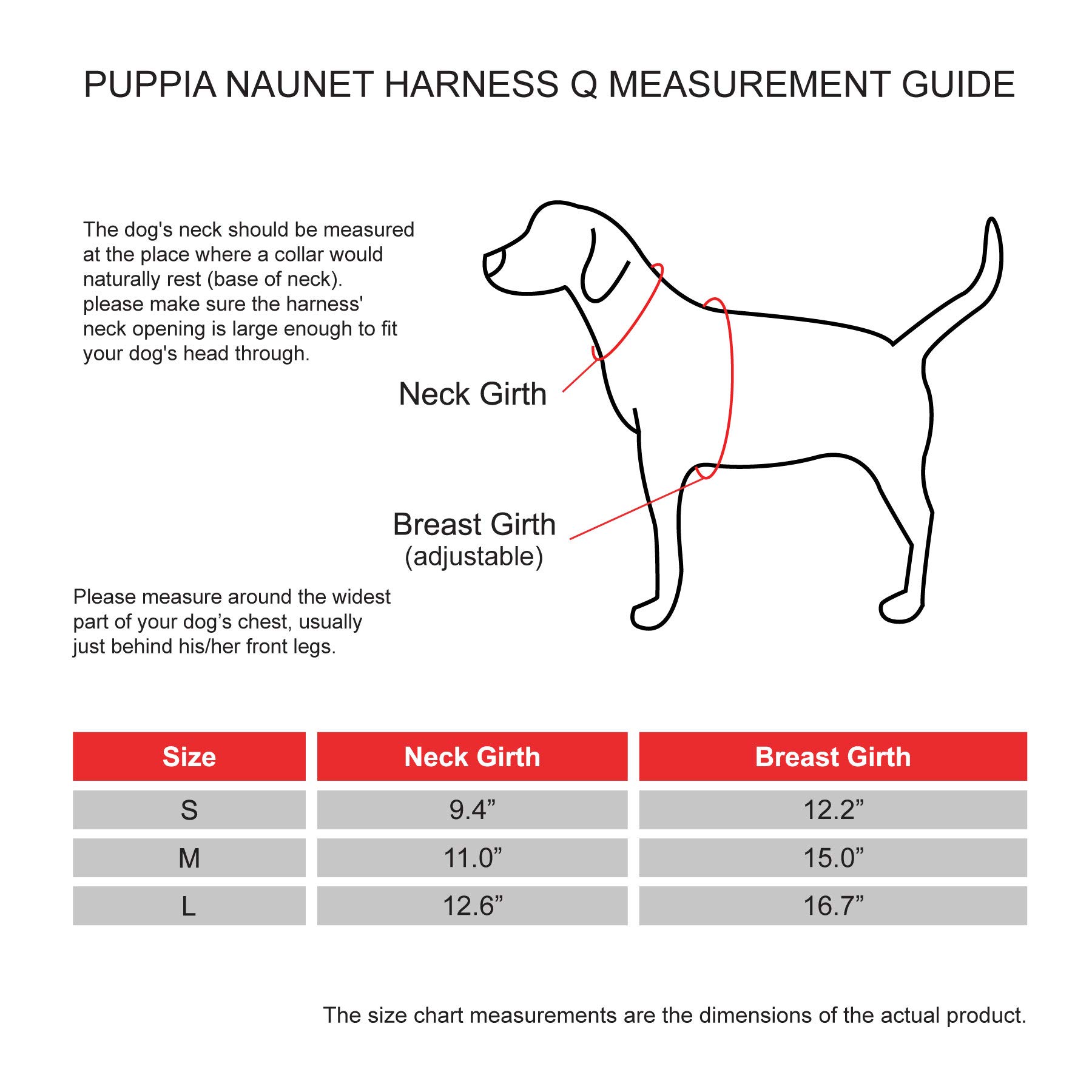 Puppia ARNÉS NAUNET Q-Rosa-L, Algodón
