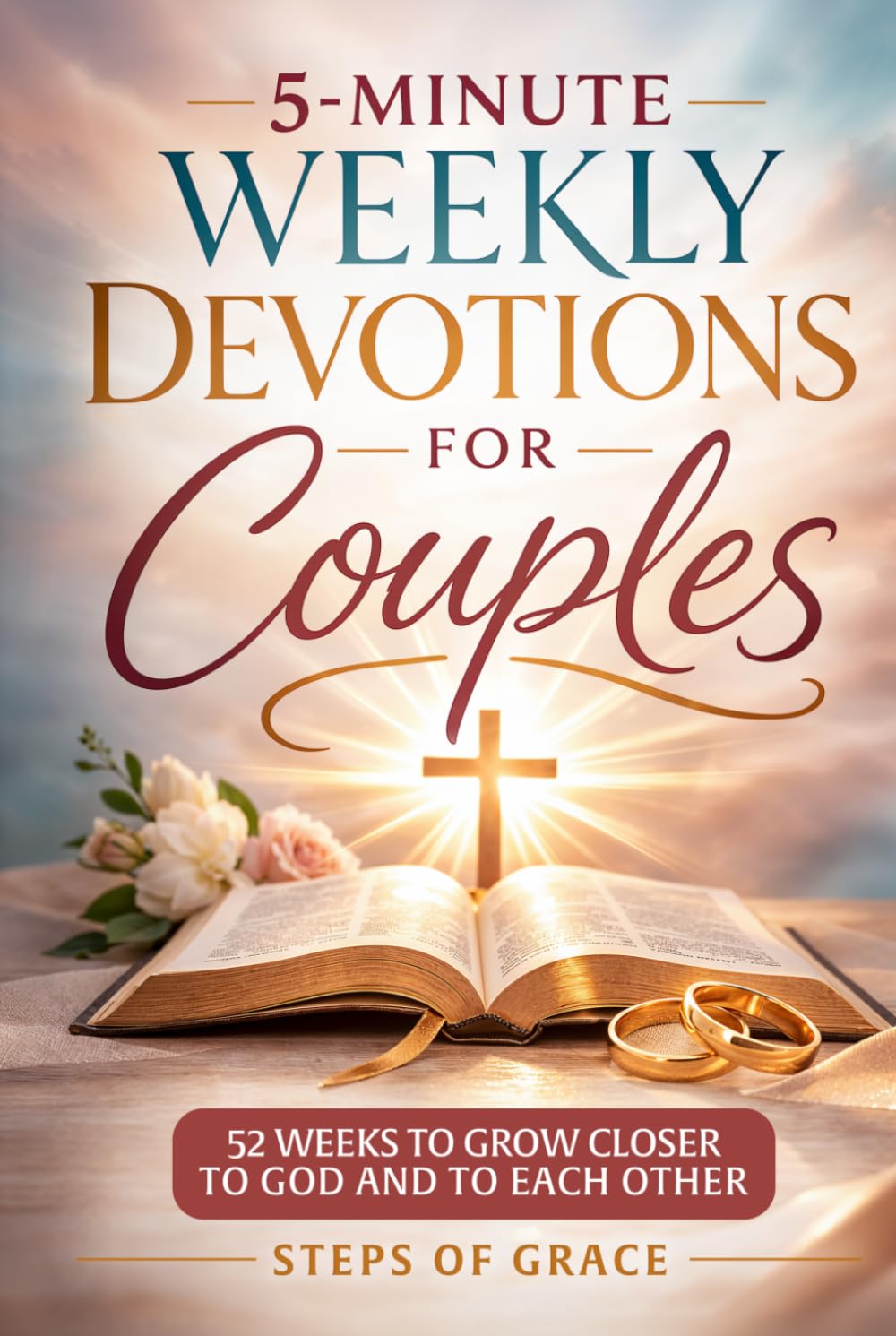 5-Minute Weekly Devotions for Couples: The Simple 52-Week Devotional Blueprint for Christian Relationships to Build Unshakeable Spiritual Intimacy, Deepen Communication & Grow Closer to God Together
