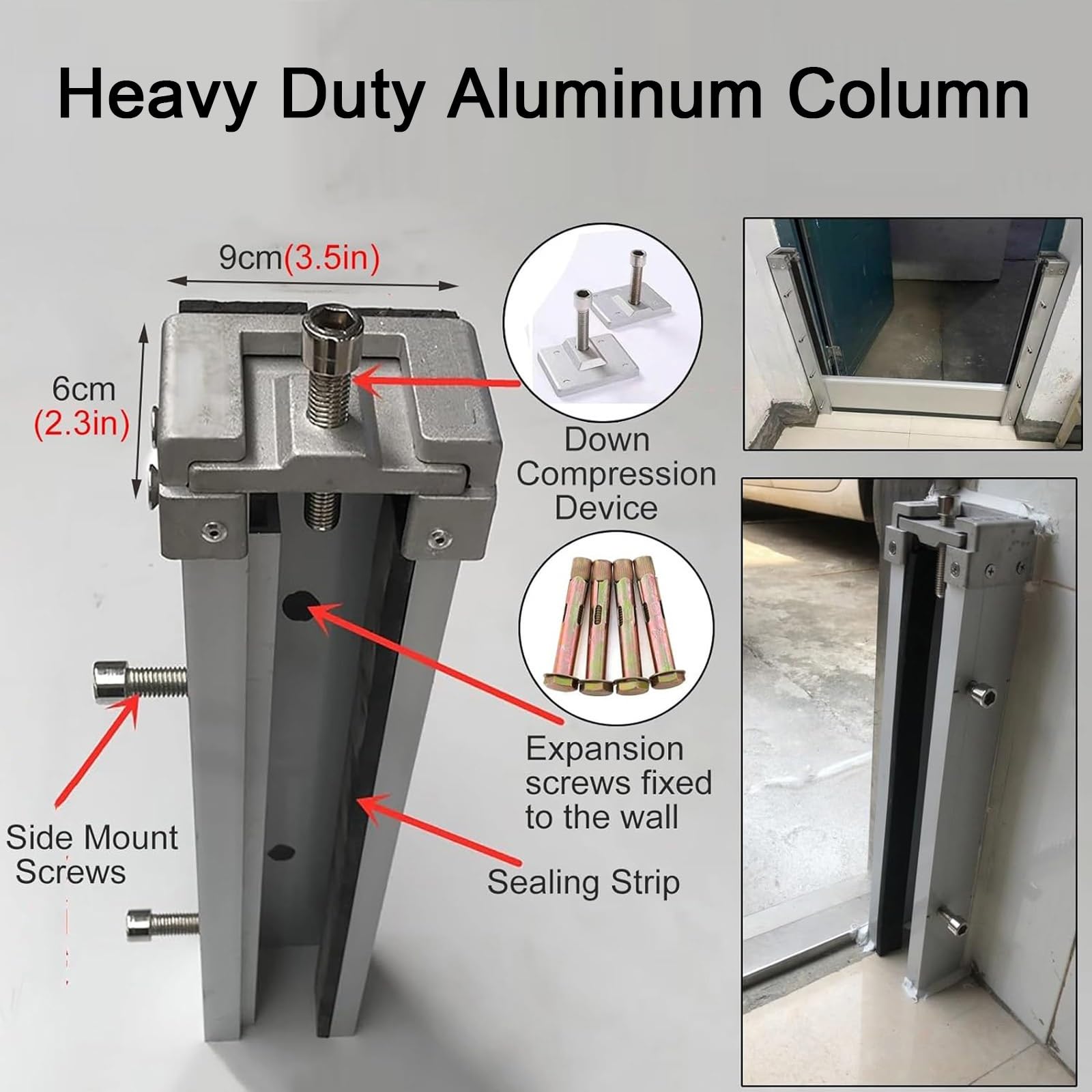 Barriera Antiallagamento In Lega Di Alluminio | 110x80 Cm | Per Porte E Finestre | Protezione Inondazioni - Foto 9