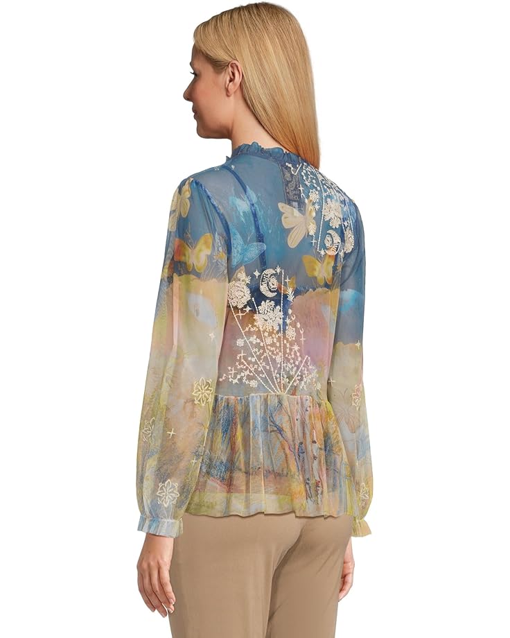 Johnny Was Charlot Mesh Blouse (slip) - #3 of 6