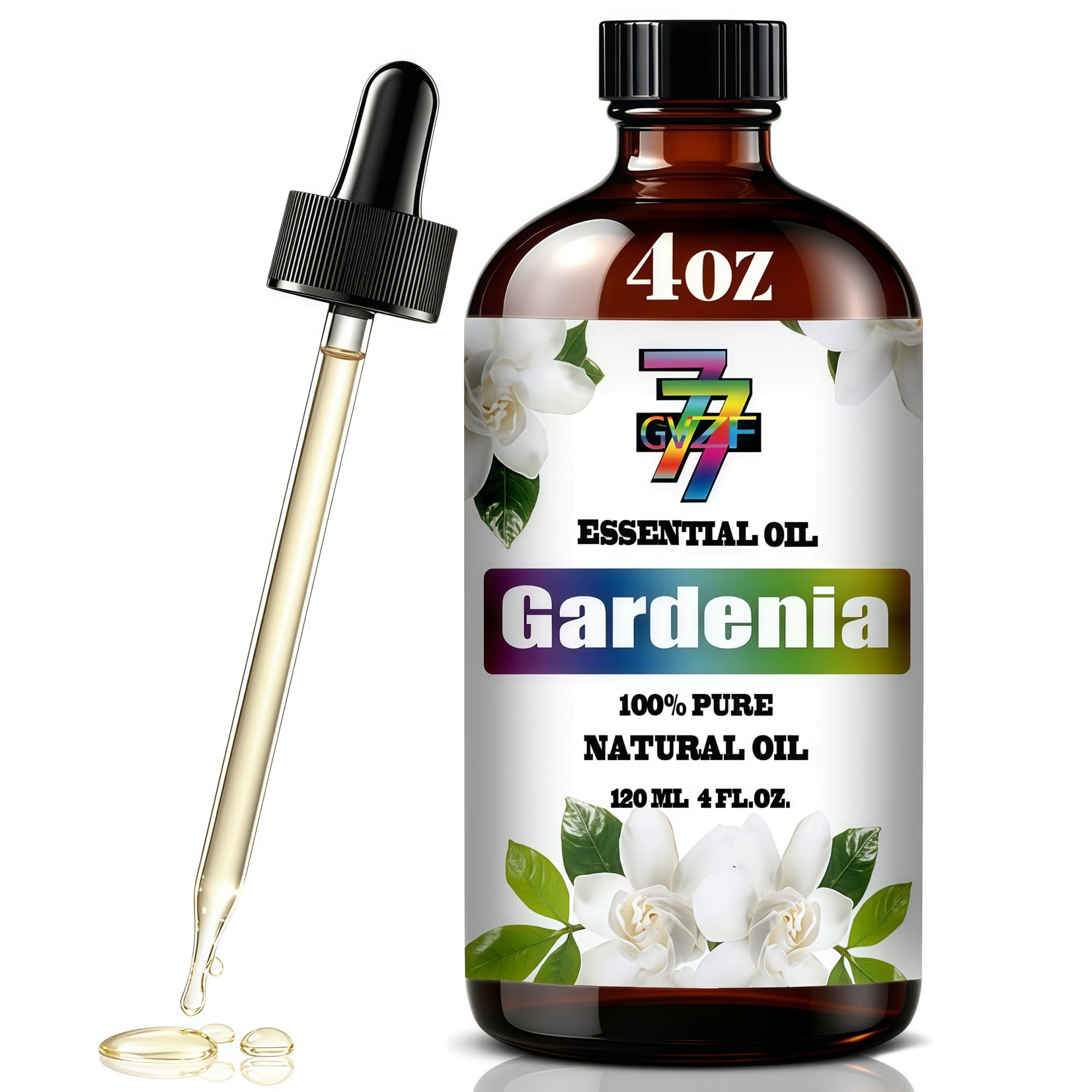 Gardenia Essential Oil for Diffuser,DIY Candle &amp; Soap Making 4 fl oz
