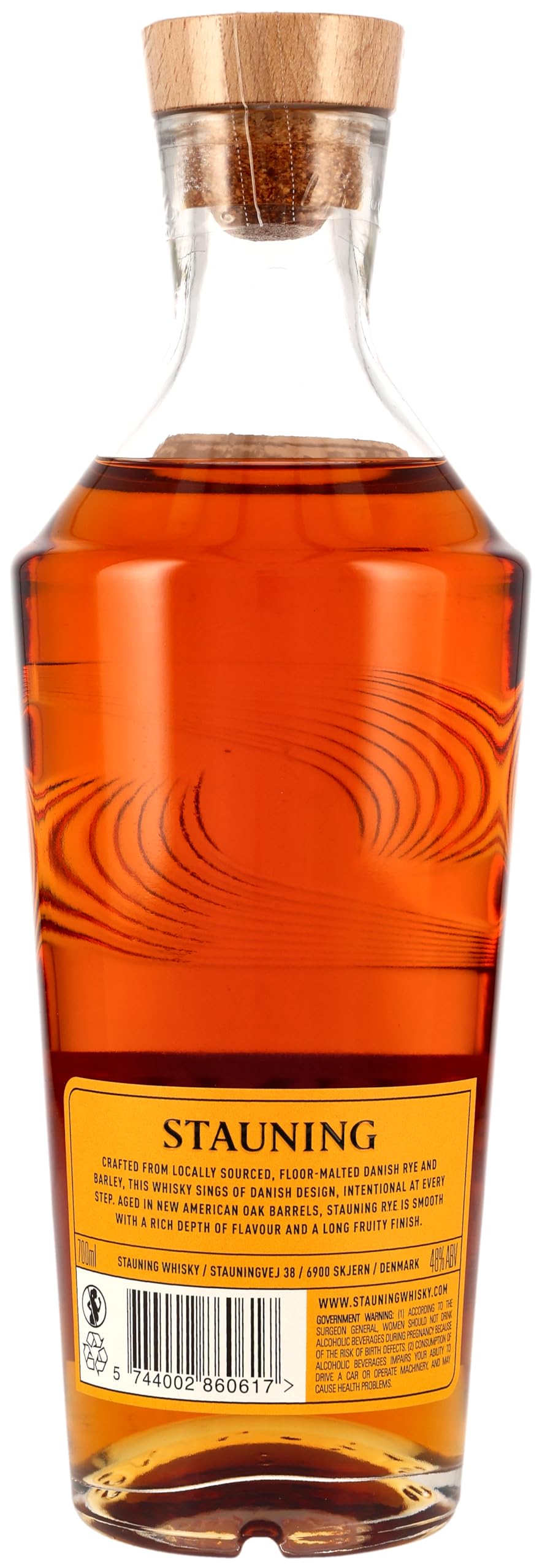 Stauning RYE Floor Malted Danish Whisky Batch 2-48% Vol. 0,7l