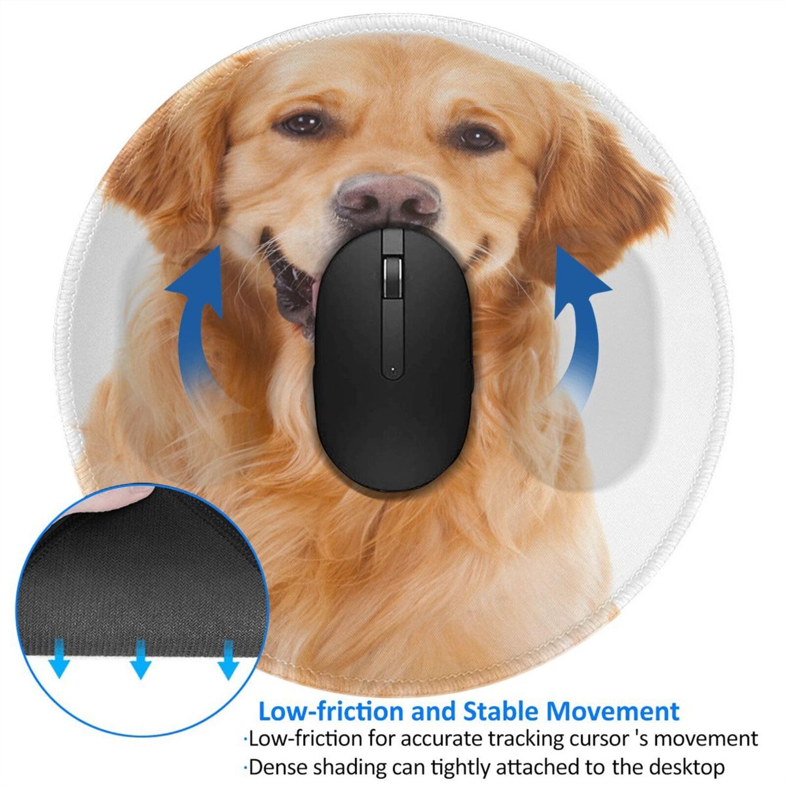 Tappetino da scrivania Deep Peri Pit Bull Gamer, grazioso tappetino per computer, tappetino per mouse per amanti degli animali, arredamento per ufficio Bulldog, tappetino da lavoro per amanti dei cani