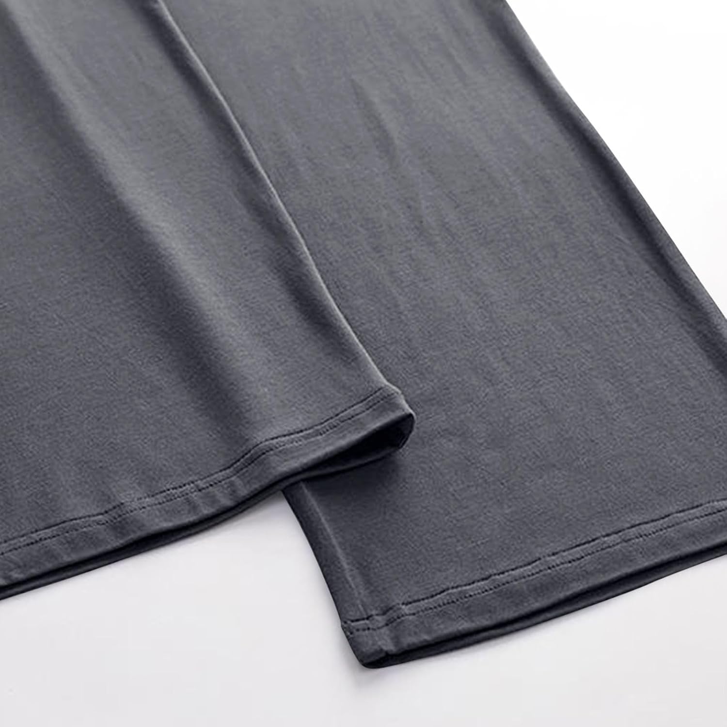 Womens Cotton Pajamas Pants Wide Leg Pj Bottoms with Pockets Lightweight Soft Elastic Waist Lounge Soft Sleep Pants