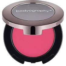 Bodyography Cream Blush for Cheeks, Dahlia - Fuchsia Pink | Lightweight, Buildable Mineral-Based Formula | Natural Flush with Creme-to-Powder Texture | Long-Wearing, Easy Blend for Radiant Skin