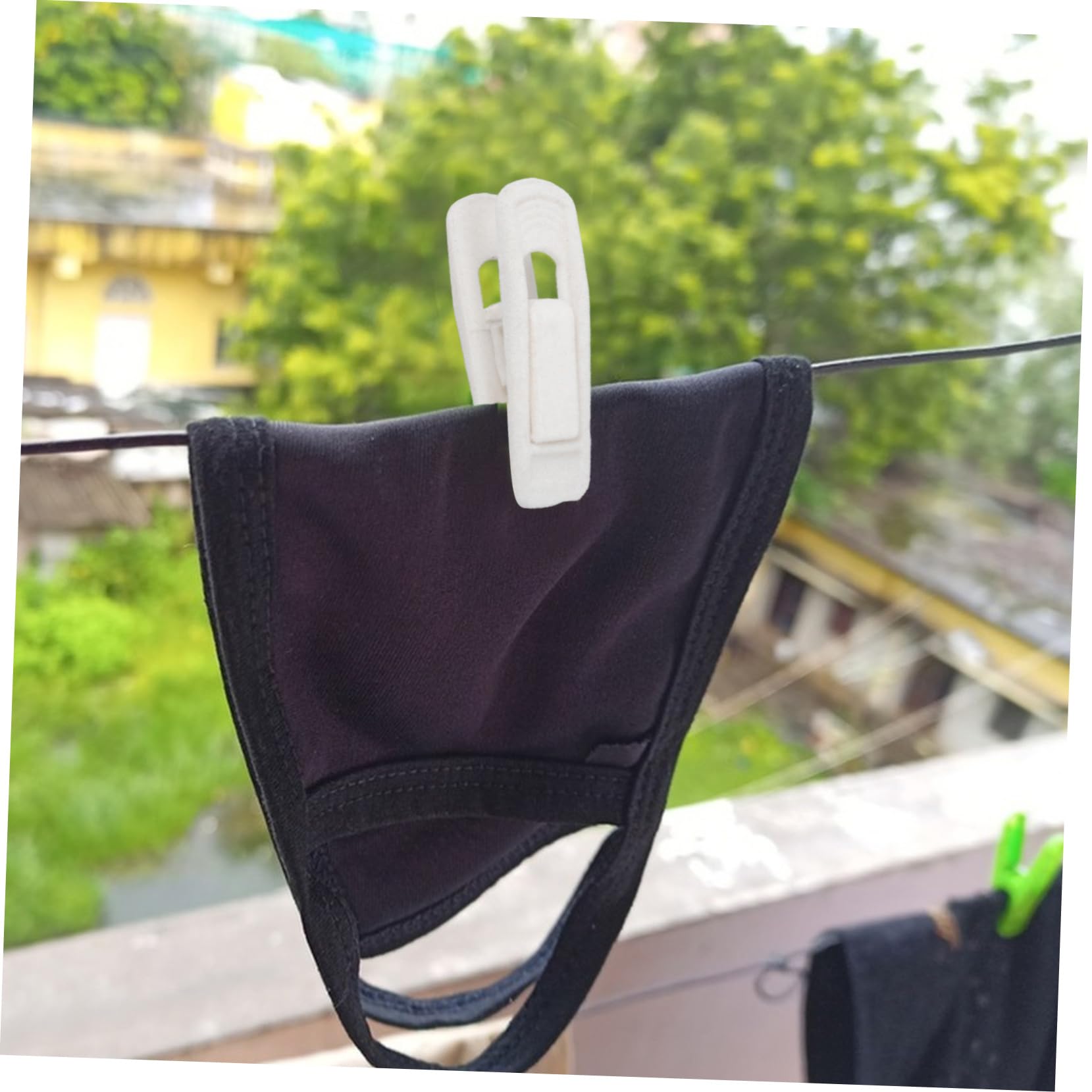 20 clips antideslizantes de terciopelo para colgar ropa, faldas, pantalones cortos, viajes, perfectos para uso doméstico y exterior