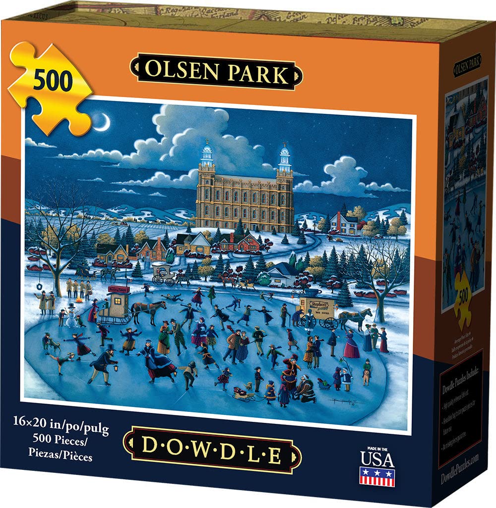 D·O·W·D·L·E Dowdle Folk Art Olsen Puzzle (500 Piece)