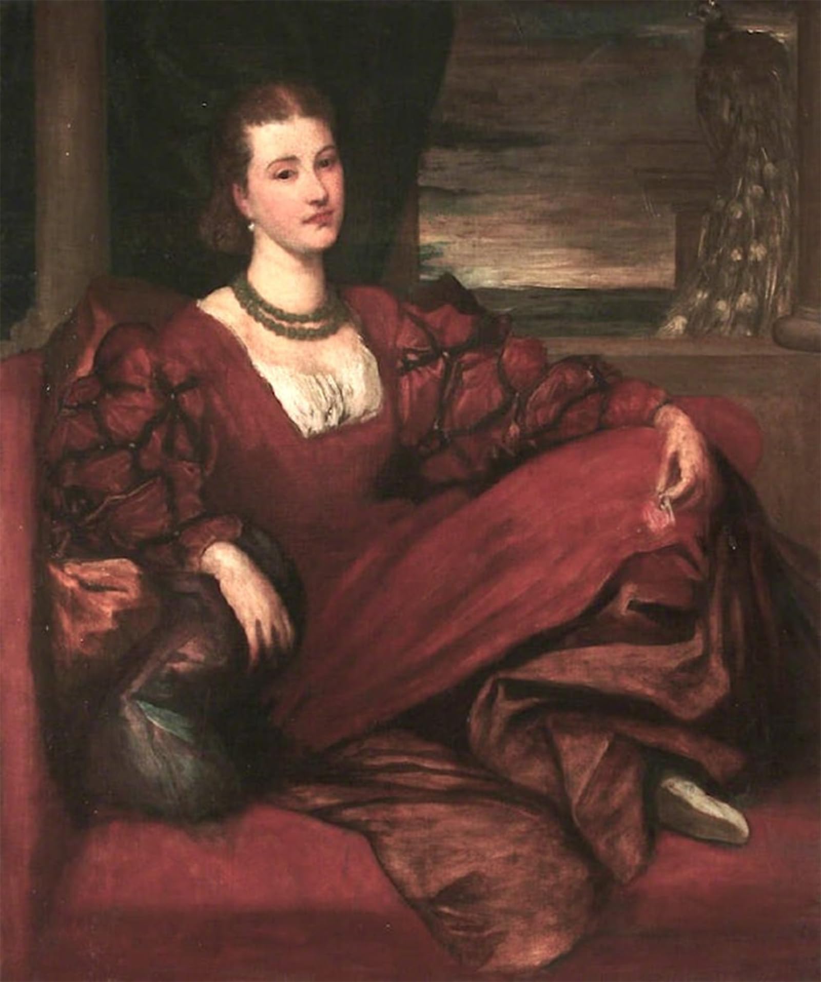 Posteriik No Frame Famous Print Pop Art Wall Art Graffiti The Countess Of Kenmare By George Frederic Watts Art Prints For Home Decor 60X90cm