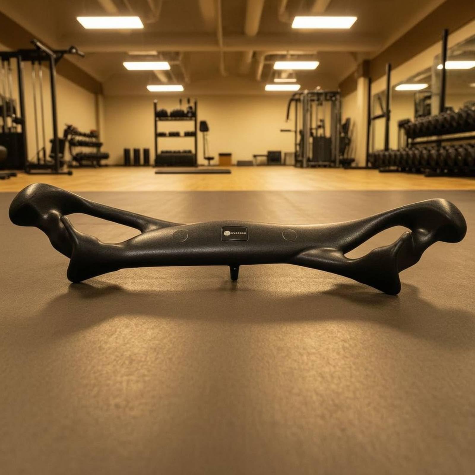 TISHITA Fitness Trainingsgriff Latzug Kabelzughandgriff Rudergriff Zuggriff Ergonomische Handpositionen mit Beschichtetem Stahl PVC für Rücken Arme Schultern , Fitness-Rückhand-Latzzug-Enggriff