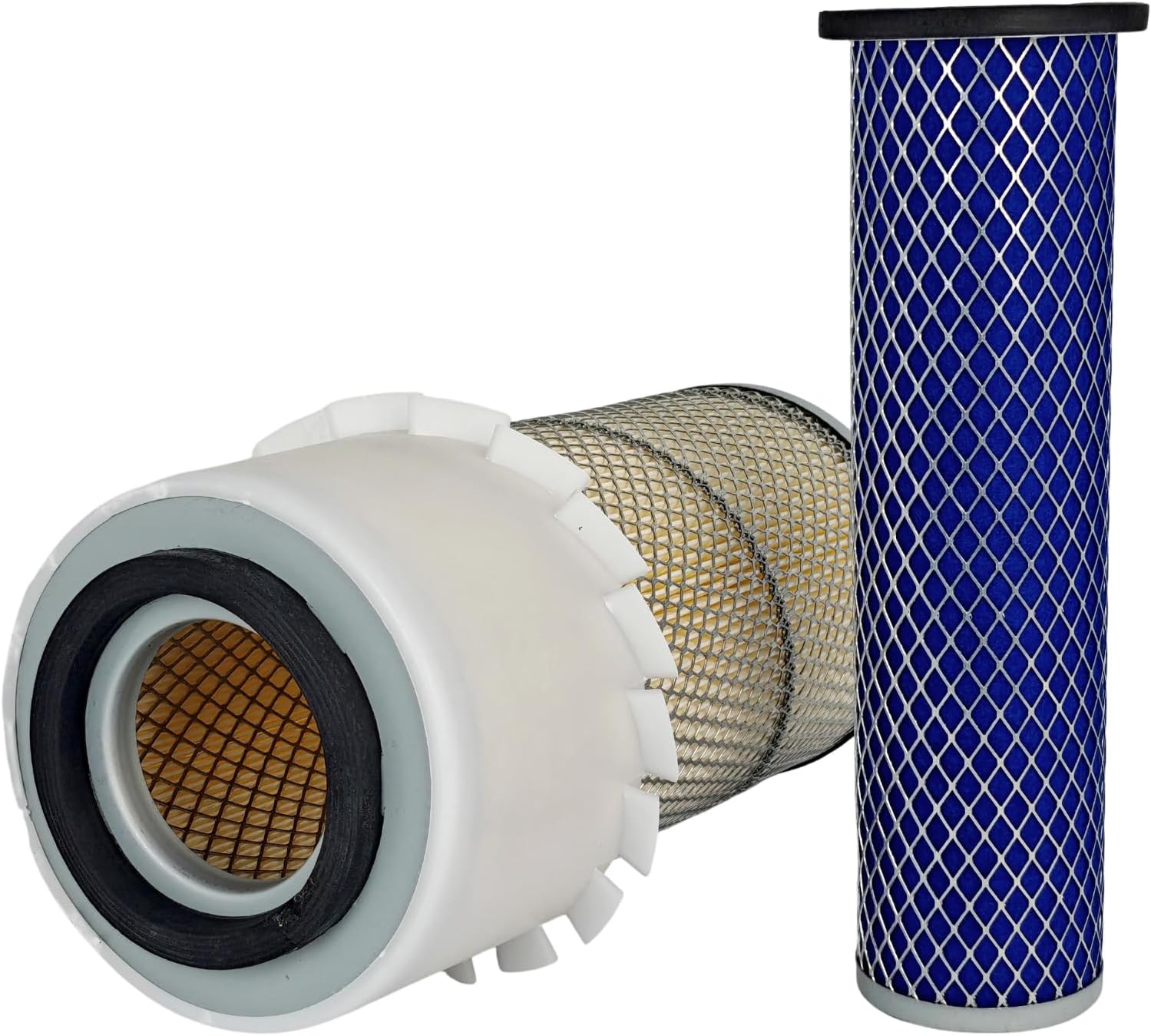XYZIL Outer Inner Filter Kit 6598492 6598362 Compatible with Bobcat 641 643 645 741 743 751 753 763 843 853 1213 S130 S150 S185 T140 T180 T190 1600 Loader Excavator P181052 P123160 87704241 86504143
