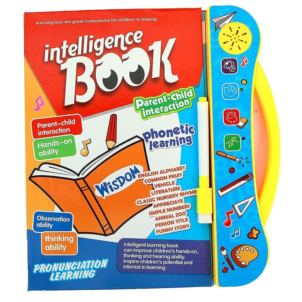 Shopping StudioIntelligence Book Interactive Children Book -Musical English Educational Phonetic Learning Book for 3 + Year Kids, Boys