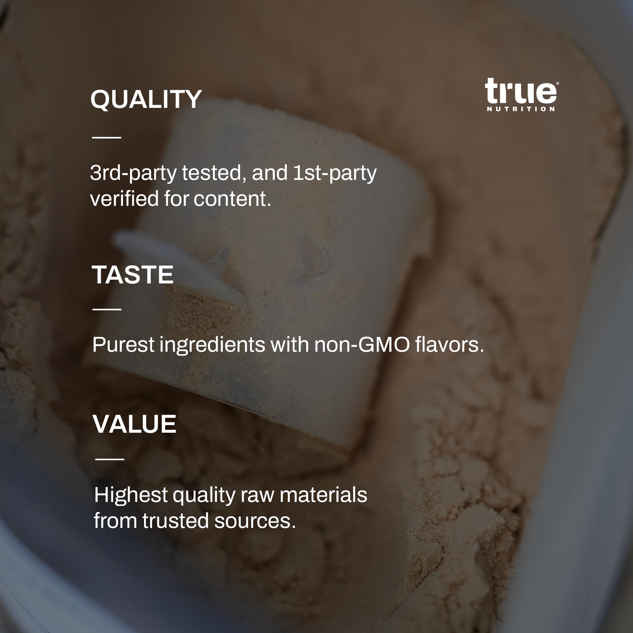 True Nutrition Whey Protein Concentrate, Chocolate Fudge Brownie, 2lb — Amazon image 4