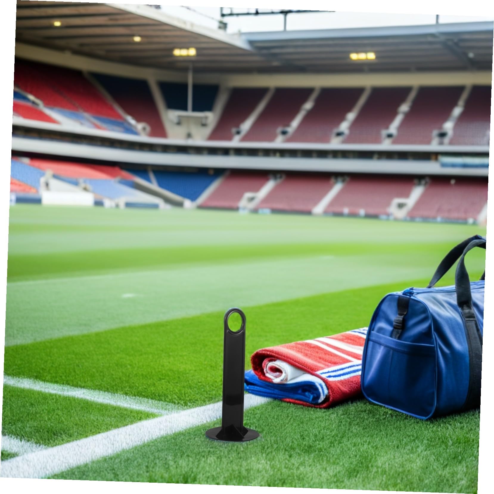 KOMBIUDA 20pezzi Supporto per Coni Disco in Plastica Supporto per Coni Marcatori da Calcio Attrezzatura Sportiva per Allenamento all Aperto Base Stabile per Allenamento di Squadra