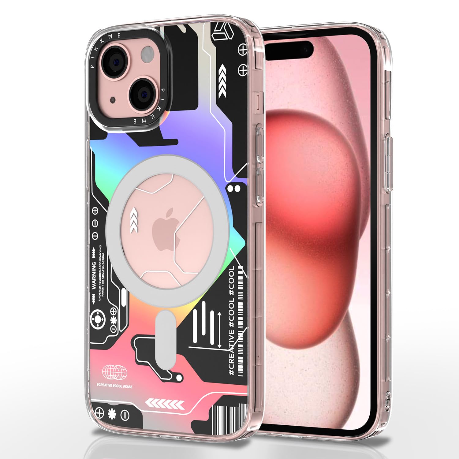 Pikkme Back Cover | Full Camera Protection | Wireless Charging Magnetic Mag-Safe Case | Shockproof Hard Cover | Bumper Case for iPhone 15 Plus (B0CW3FKC54) Amazon Price History, Amazon Price Tracker