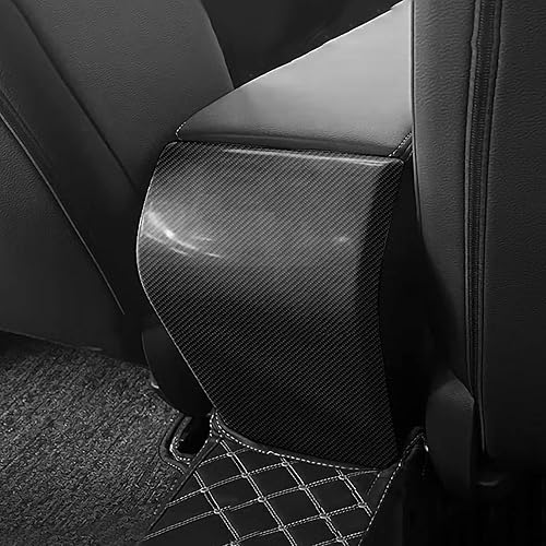 Miniatura 178 de Car Central Armrest Box Cover Decals for 2022 2023 2024 2025 Honda Civic 11th Gen Accessories ABS Carbon Fiber Interior Stickers