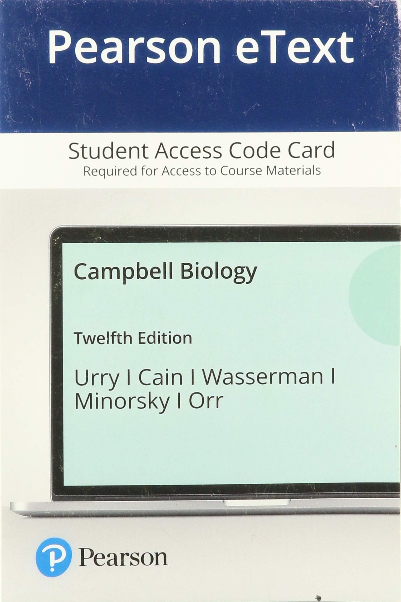 Pearson eText for Campbell Biology -- Access Card
