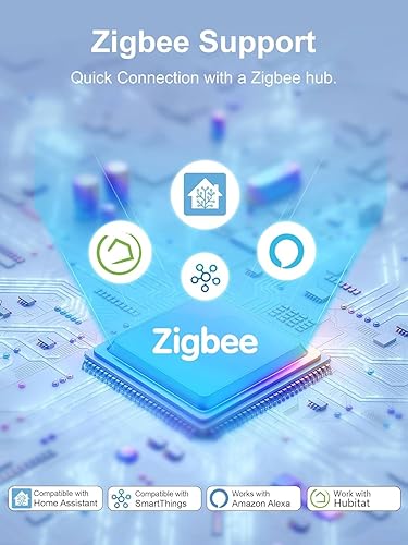Miniatura 2 de UseeLink ZigBee - Enchufe de regleta inteligente, certificado ETL, requiere concentrador ZigBee, compatible con Alexa, Google Home, dispositivos