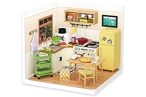 Rolife Super Creator - Miniature Happy Meals Kitchen Playset