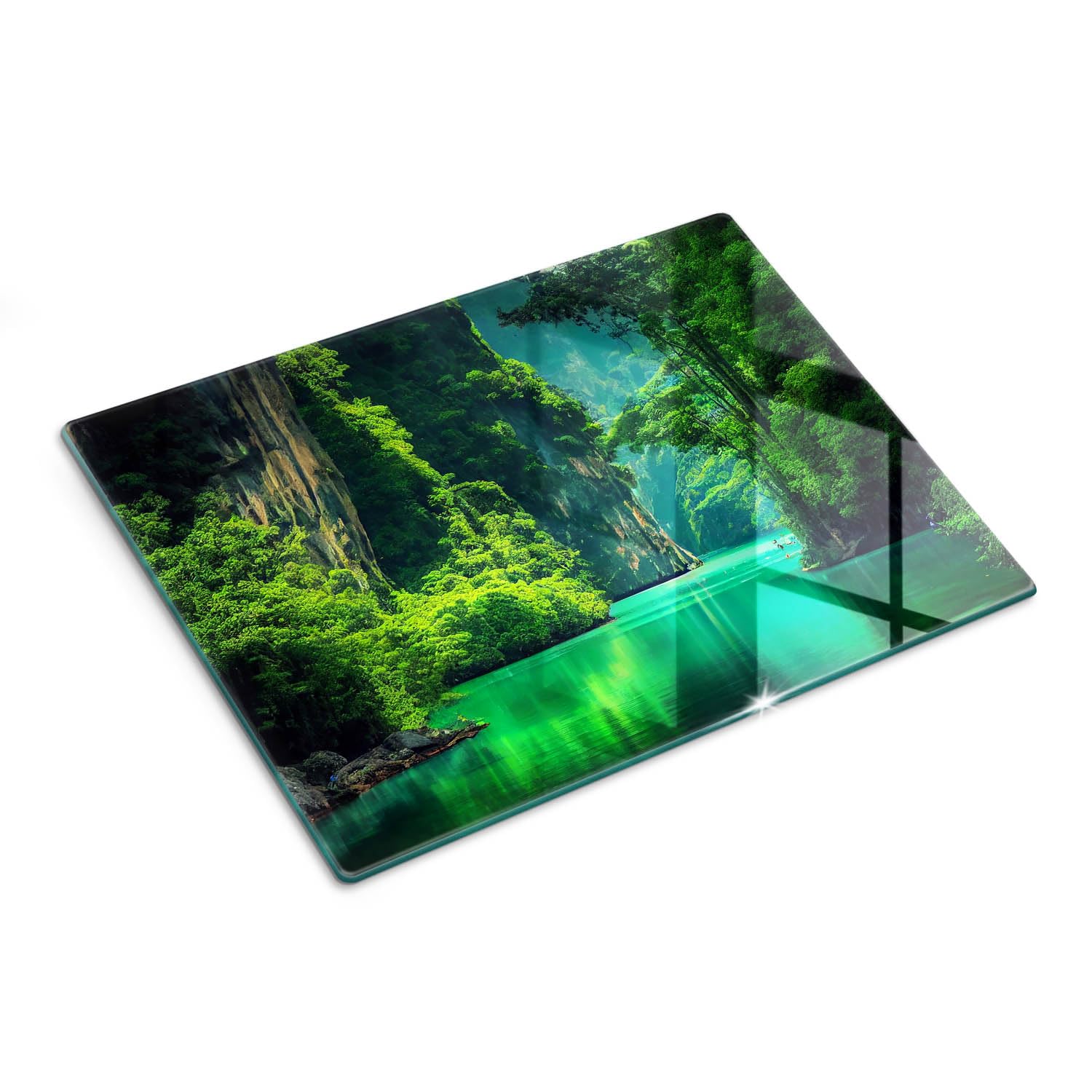 Tabla de cortar | Verde | Superficie impresa
