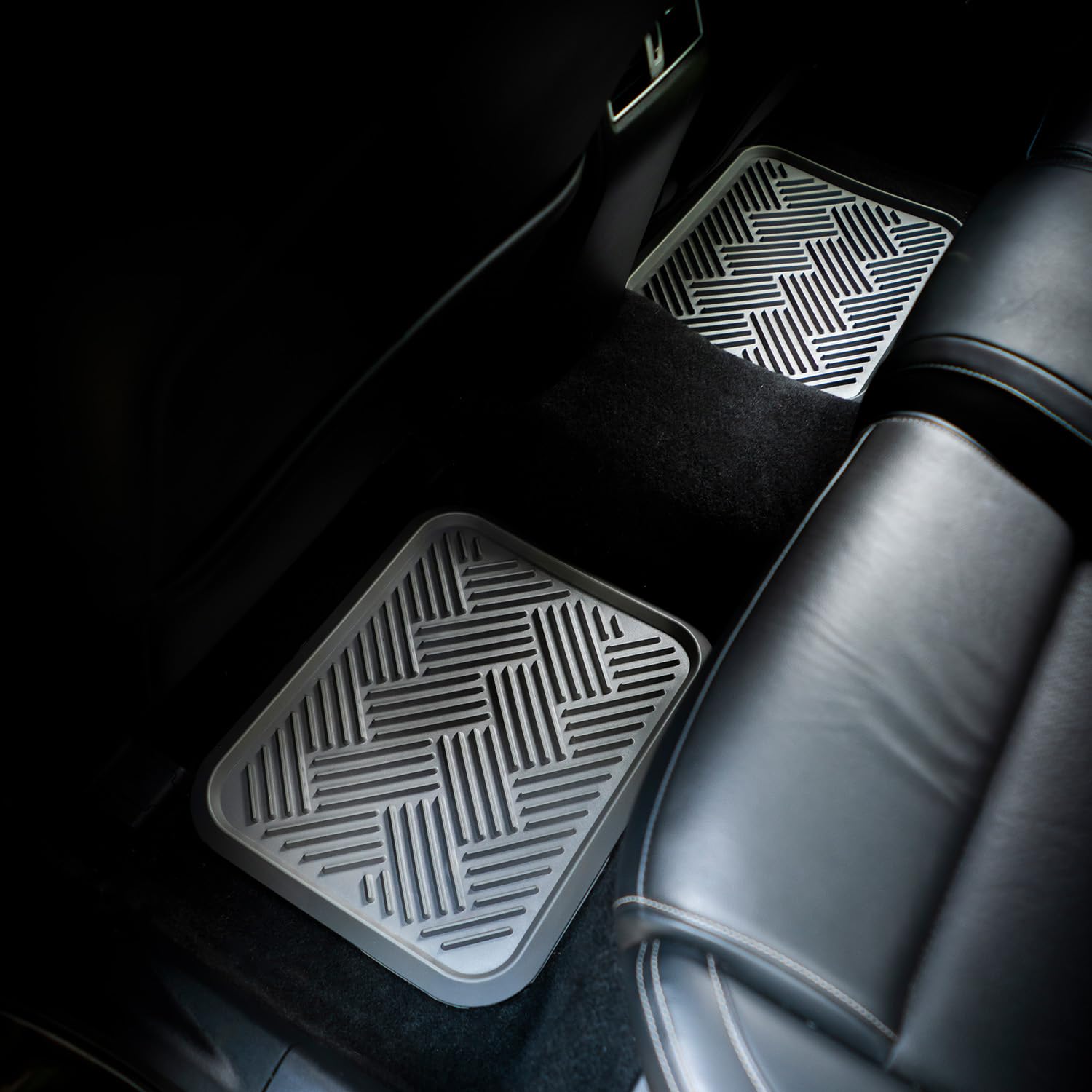 ClimaTex Heavy Duty Car Truck Van and SUV Automobile Floor Mats for Floor Protection Weatherproof Deep Channel No-Slip — view 5