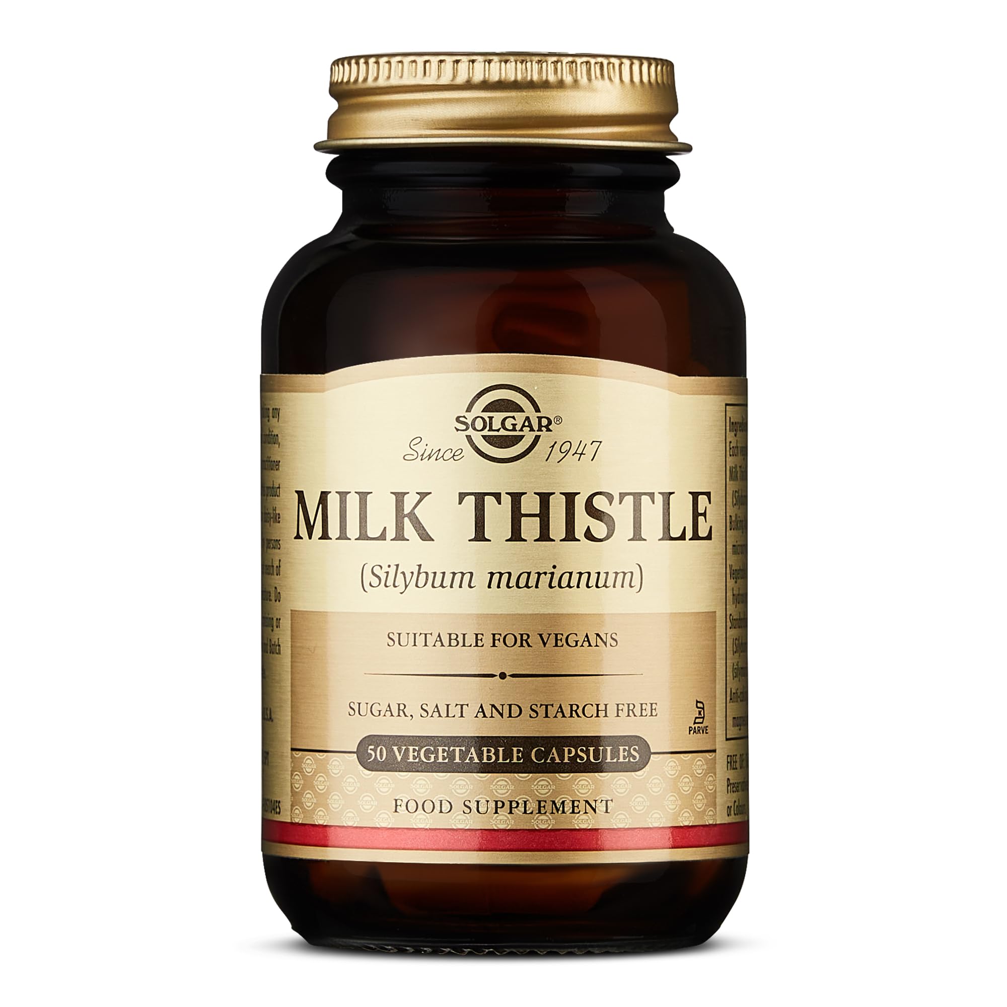 Solgar Milk Thistle 50 Veg Capsules