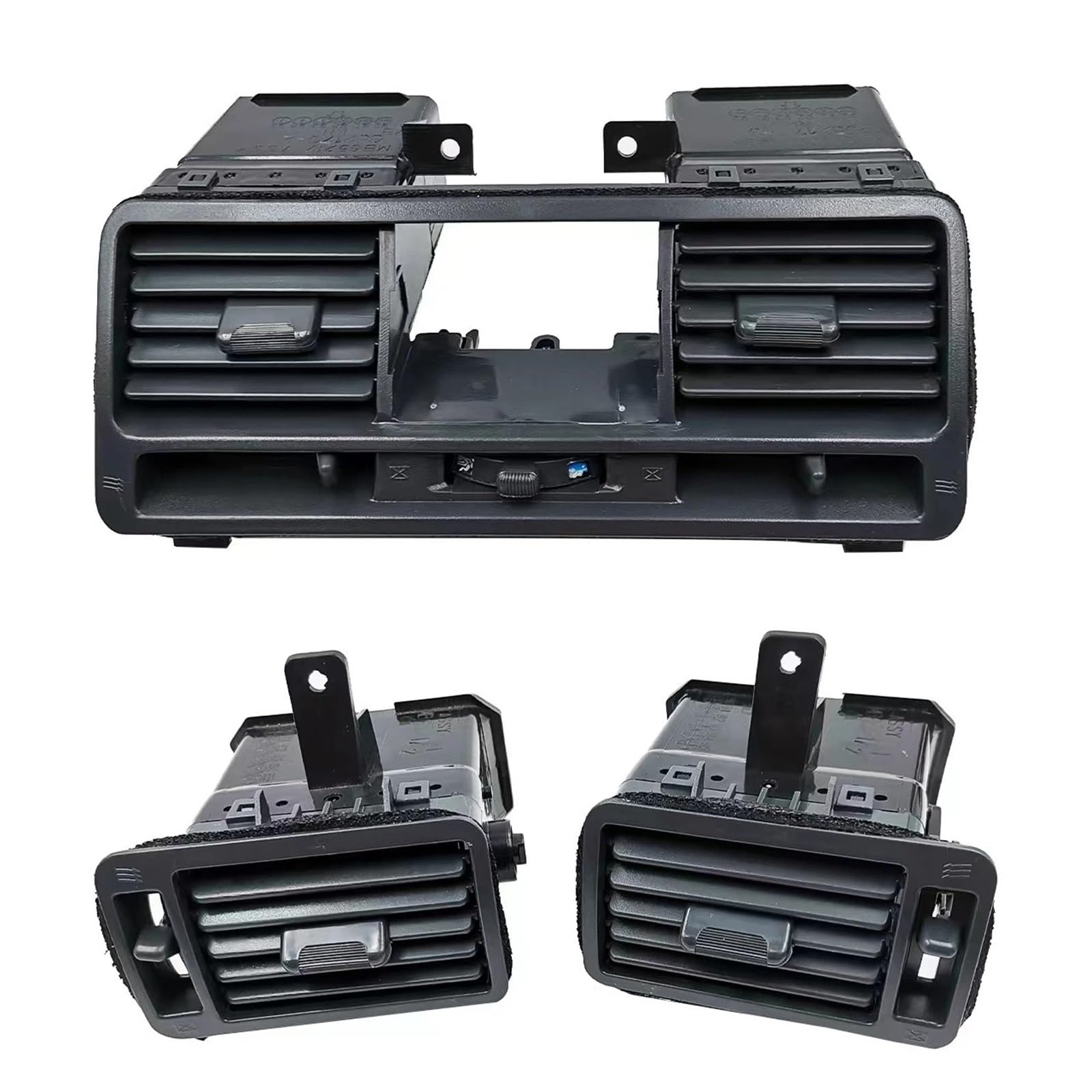 Car AC Vents For Mitsubishi For Pajero Montero V31 V32 V33 Modification Car Dashboard Air Conditioning Vent Outlet Panel Rear Air Vents(Set 3pcs)