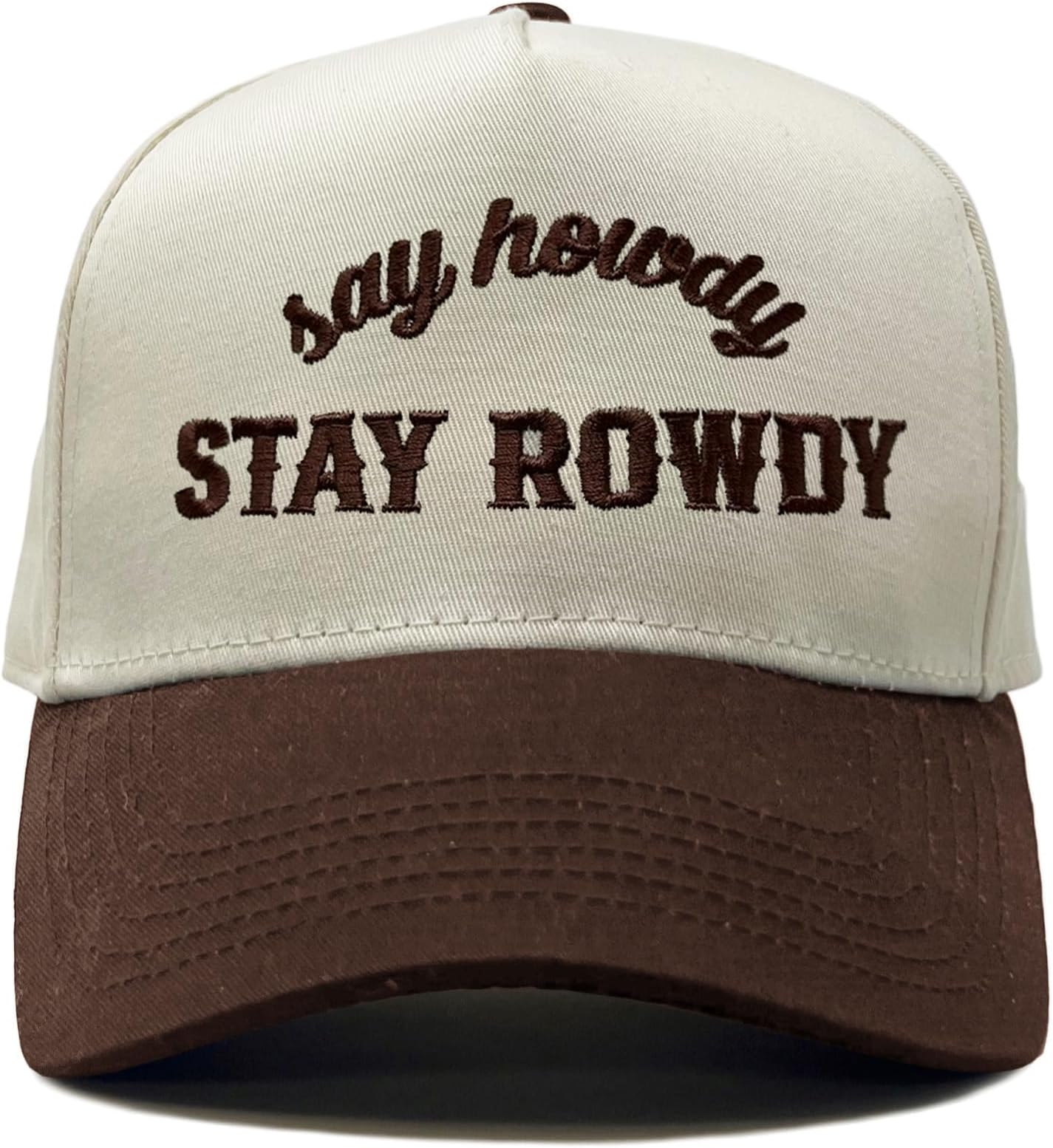 Vintage Canvas Snapback Hat - Adjustable 2 Tone Cap for Men Women - Put It On My, Cowboy, Girl Dad, Funny