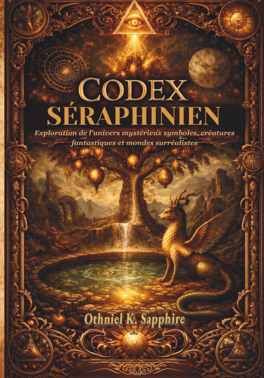CODEX SÉRAPHINIEN: Exploration de l'univers mystérieux symboles, créatures fantastiques et mondes surréalistes
