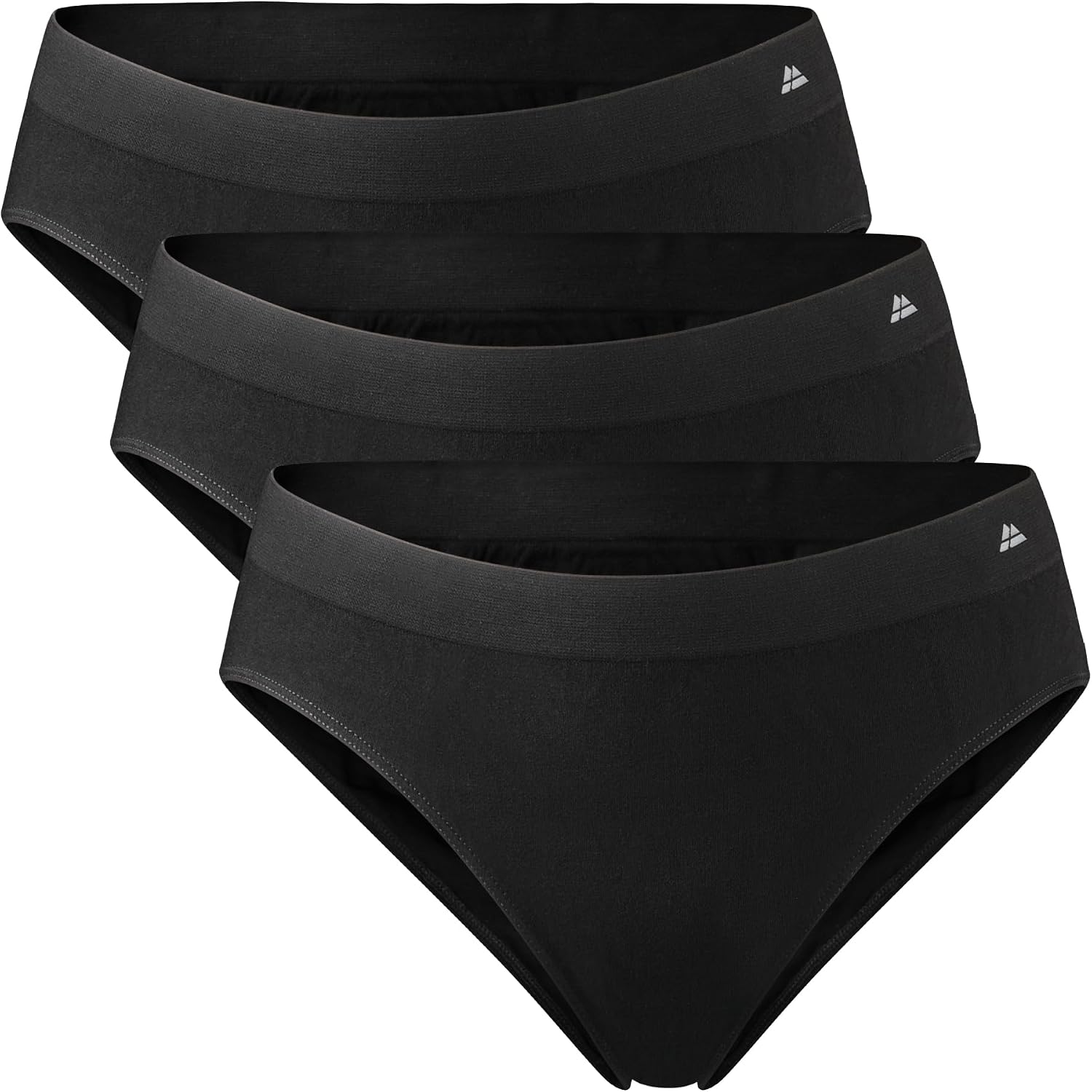 DANISH ENDURANCE Women's Bikini Briefs, Viscose from Bamboo, 3-Pack