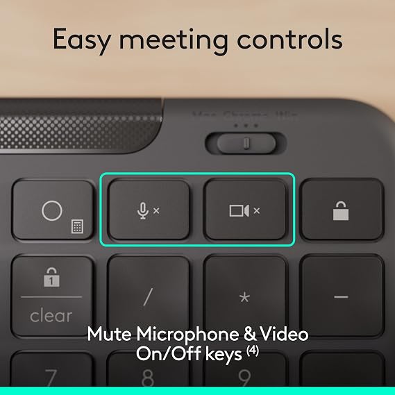 Logitech Signature Slim Wired K620 for Business, Full-Size Keyboard, USB-C Plug-and-Play, Laptop-Style, Scissor Keys, Windows/Mac/Chrome/PC/laptops - Graphite