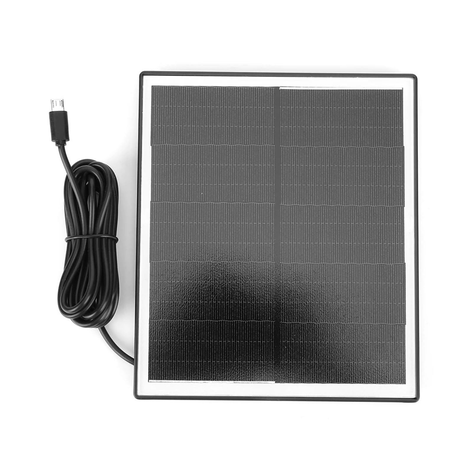 Panel Solar For Exteriores De 30W Y 5V, Montaje En Pared Ajustable
