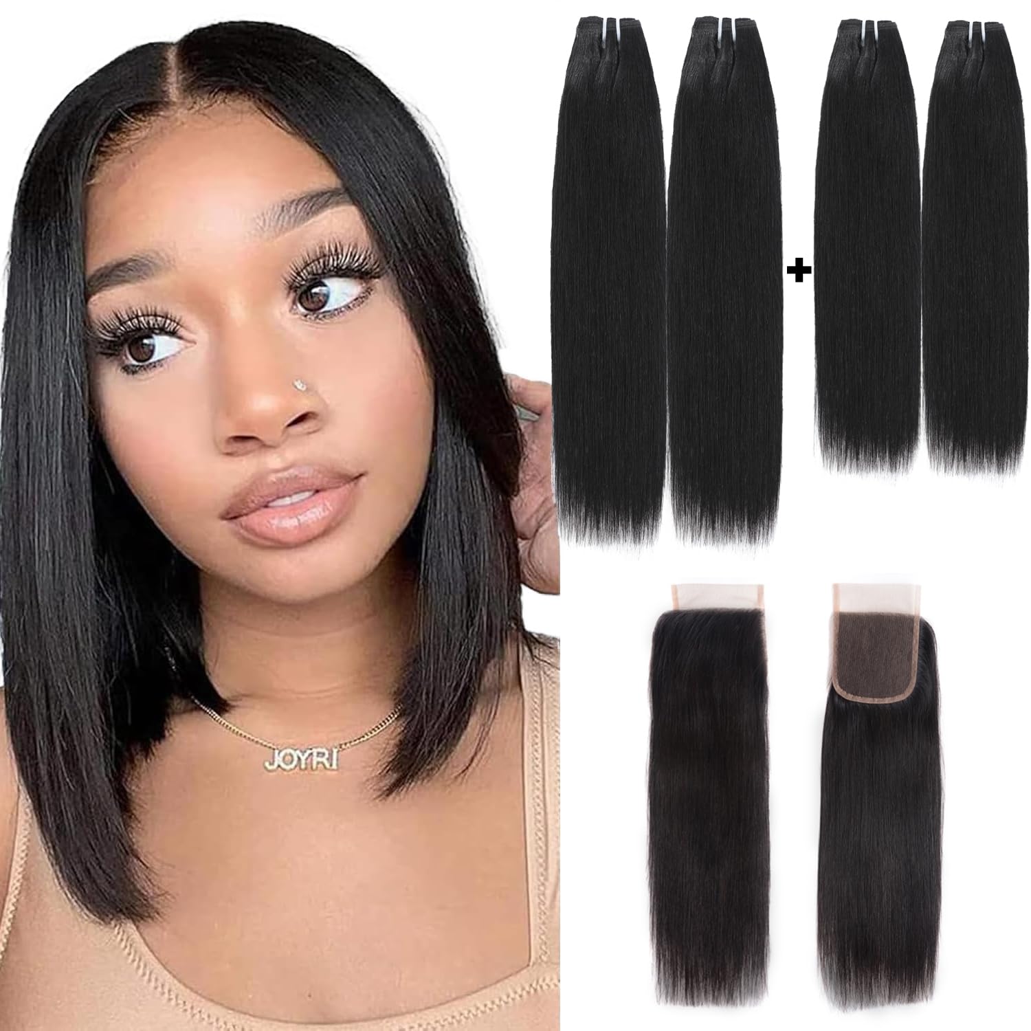 12pc Brazilian Hair Extension ClipIns 14’ To 24’ Amazon.com : Sisily Clip in Hair Extensions Real Human Hair  main image 4
